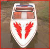 Samudra Engineering Company Kerala, India - manufacturers of fibre glass boats, frp, speed boats, and canoes for water sports, fishing, tourists, ambulance etc. Also making dive equipment, para sails and insulated containers.